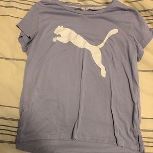 Lavender Puma tee shirt - Large